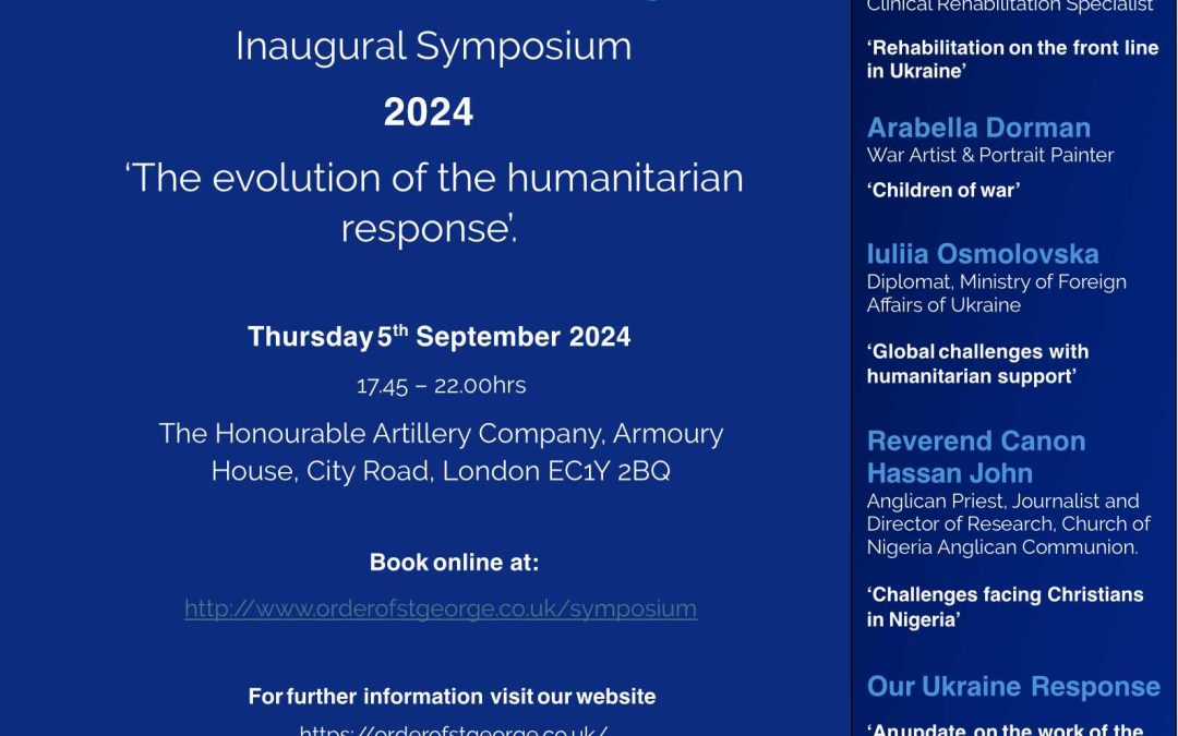 Our Humanitarian Symposium Is Just Two Weeks Away!